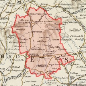 Map of Uttlesford